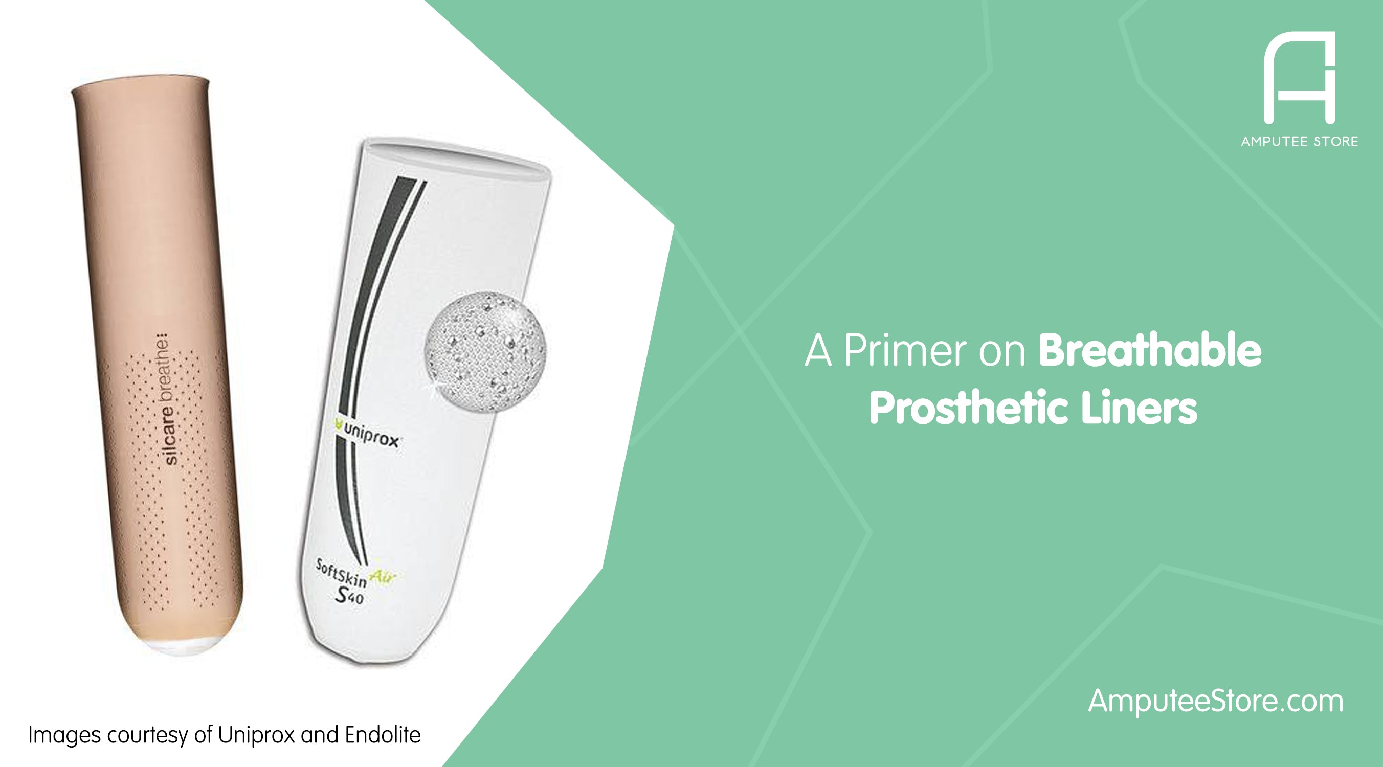 Breathable prosthetic liners allow your limb to breath.
