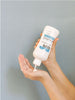Amputee lubricant for donning prosthesis.