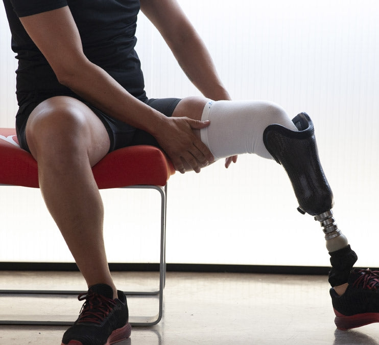 How to care for your prosthetic socks.