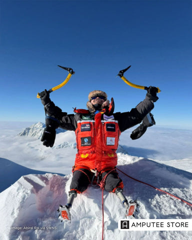 Defying Limits: Double Amputee Becomes First to Summit Every Continent’s Highest Peak