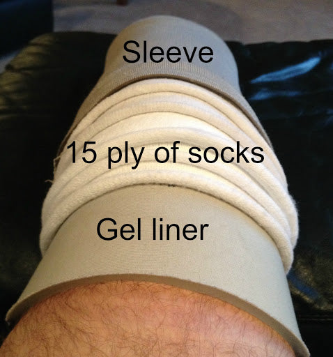 How many stump socks is too many?