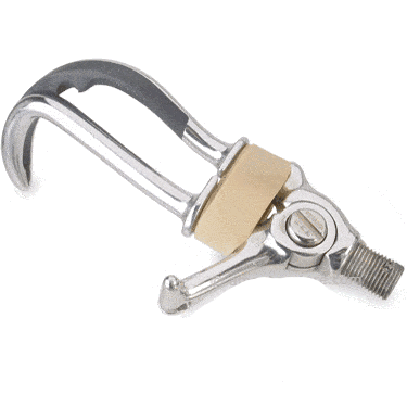 Hosmer Prosthetic Model 5XA Hook, Aluminum