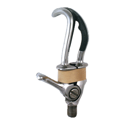 Hosmer Model 8X Medium Adult Prosthetic Hook, Stainless Steel