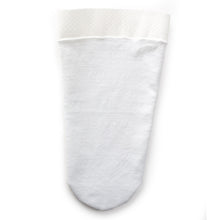 Load image into Gallery viewer, Inside Knitrite 4-way bk shrinker sock with silicone beads to keep your stump shrinker in place.