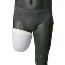 Load image into Gallery viewer, Knit-Rite 4-way prosthetic shrinker short length with silicone beads.