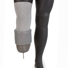 Load image into Gallery viewer, Place the Liner-Liner amputee sock over your stump and underneath your liner.  Simply roll your prosthetic liner over your limb without affecting prosthetic suspension.