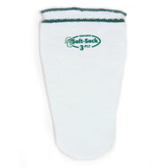 Knit-Rite soft sock with coolmax 3-ply prosthetic sock for sweating.