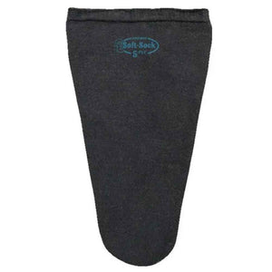 Knit-Rite Soft Sock in black and 5ply for arm and below knee amputees.  Edit alt text