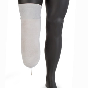 Knit-Rite Stretch spacer socks are available with a distal hole for pin lock prosthetic liners.