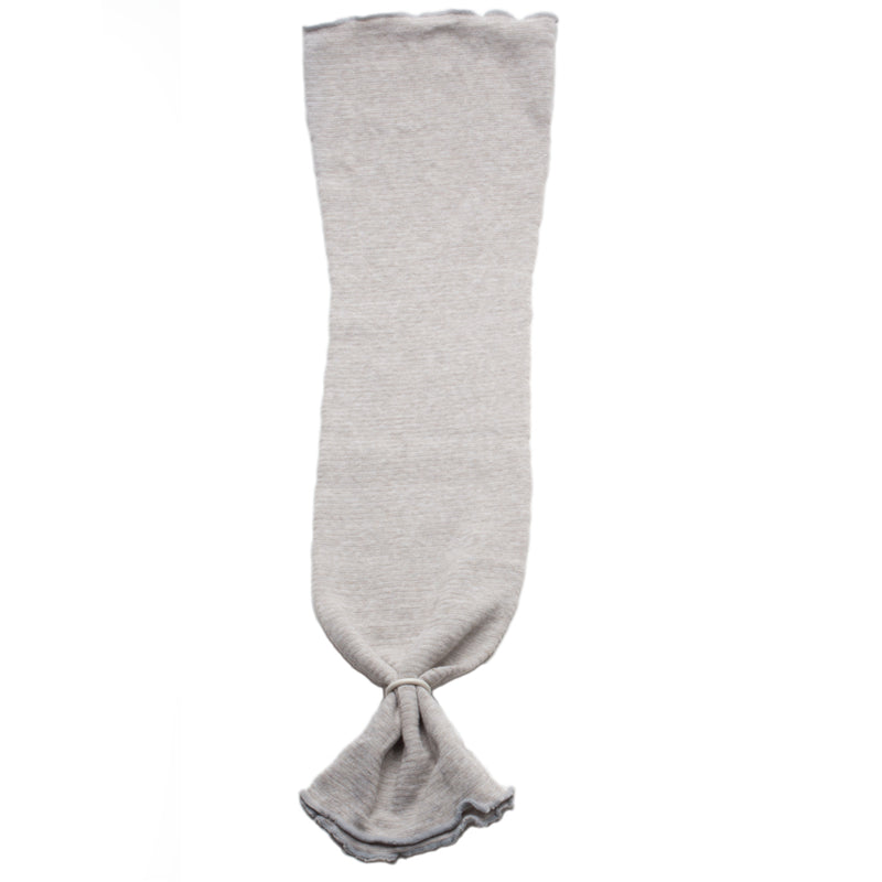 Knit-Rite Tapered Compressogrip BK Elastic Shrinker, Antimicrobial X-Static, Grey
