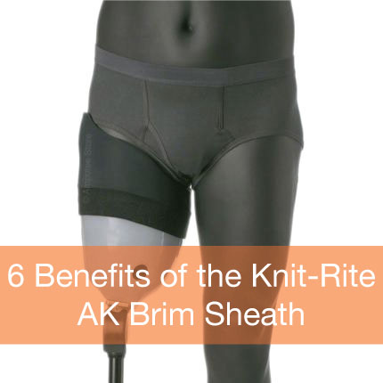 Knit Rite Sheath Knit-Rite A/K Brim Sheath: 6 Benefits For Your Skin | Amputee Store