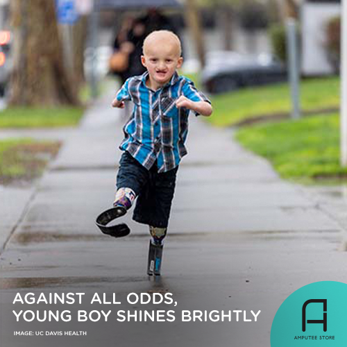 Six-year-old Shine Arslanian shines despite the challenges he encounters due to a rare combination of genetic conditions.