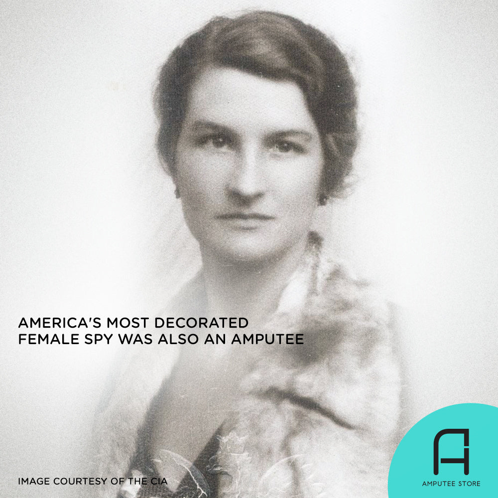 Virginia Hall, a below-the-knee amputee, was the most decorated female spy during World War II.