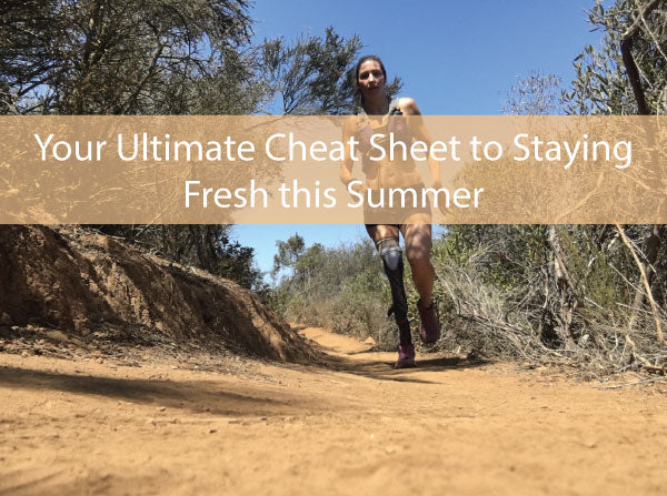 Stay fresh this summer with shower wipes.