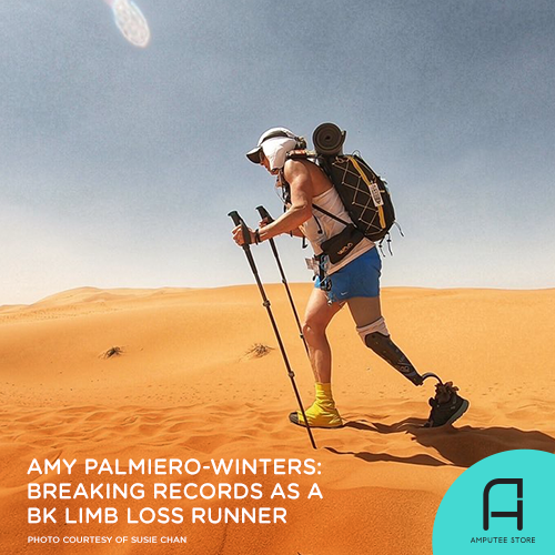 Amy Palmiero-Winters continues to break world records as an adaptive runner.
