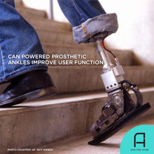 Researchers sought to determine whether powered prosthetic ankles improve the user's mobility.