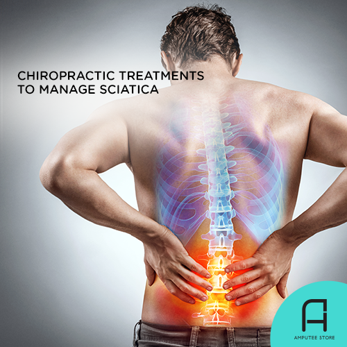 Chiropractic treatments can help manage sciatic pain in amputees.