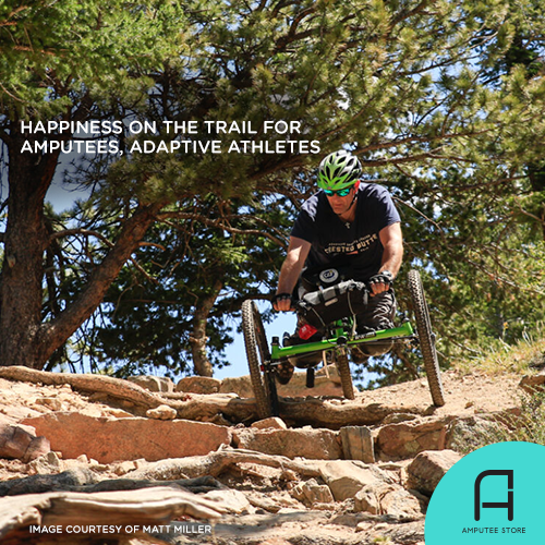 Ampt Biking helps amputees find happiness on the trail.