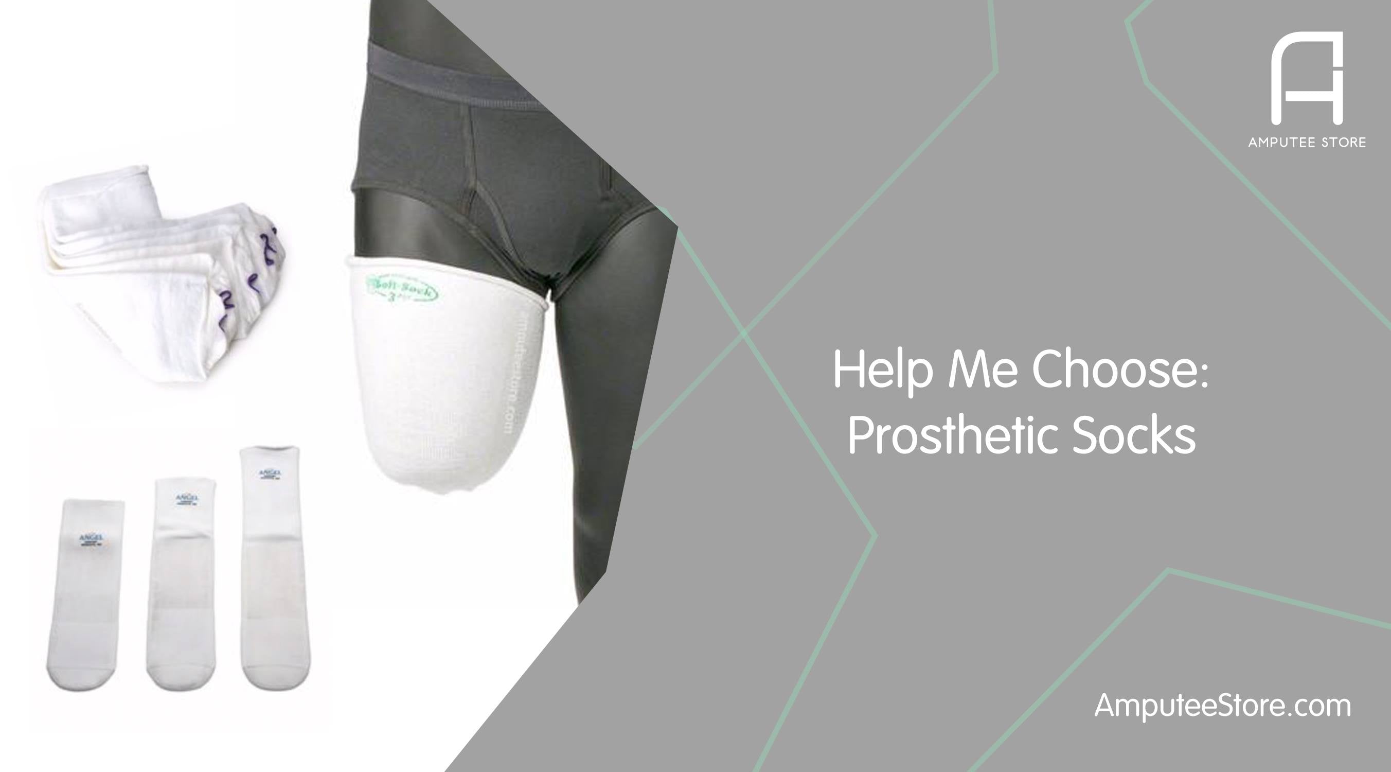 Prosthetic socks help manage volume to reducing odors. Find the prosthetic sock that works best for you.