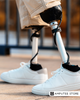 Researchers studied various types of prosthetic feet and their impact on users' ability to carry heavy loads.
