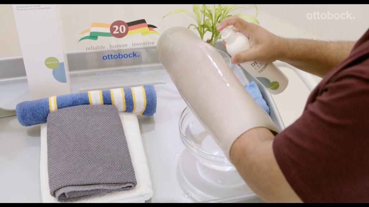 How do I clean my prosthetic socket? | Prosthetic Cleanser Guide ...
