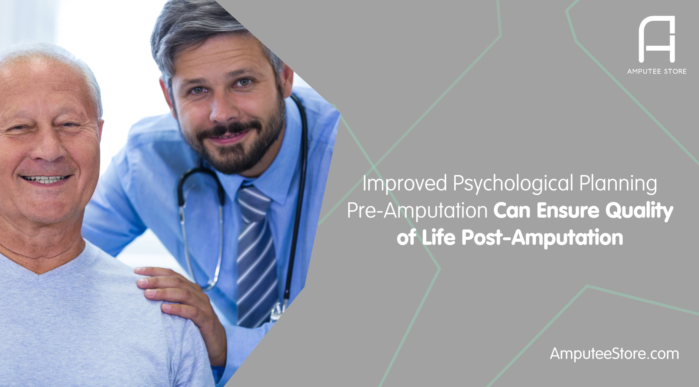 Improved psychological screening and early treatment for anxiety symptoms before amputation is important.