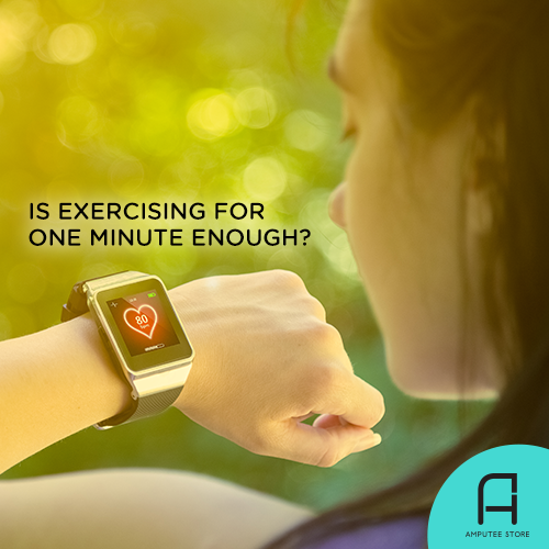 Researchers found that three one-minute exercises throughout the day is good for our health.