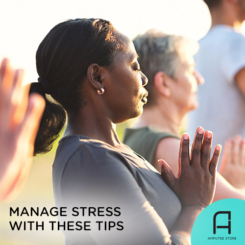 Manage stress with these three tips and improve your quality of life.