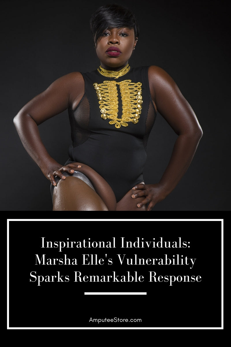 Marsha Elle poses in bathing suit for the first time, turning vulnerability to strength.
