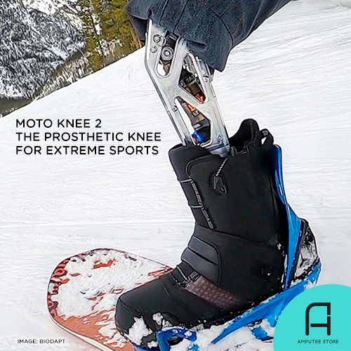 BioDapt's Moto Knee 2 is the best prosthetic knee for extreme sports athletes and enthusiasts.