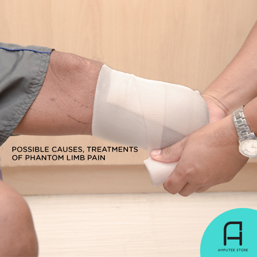 List of possible causes and treatments for phantom limb pain.