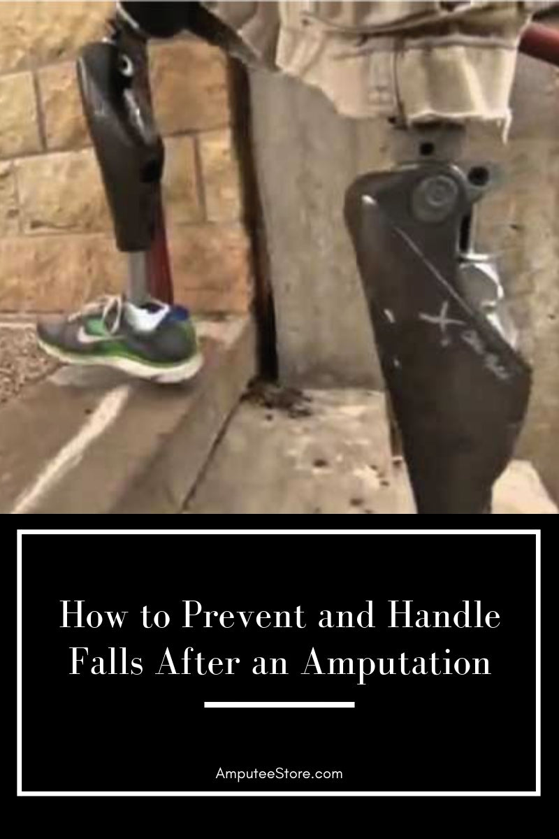 The cleg is capable of preventing falls going up and down stairs.