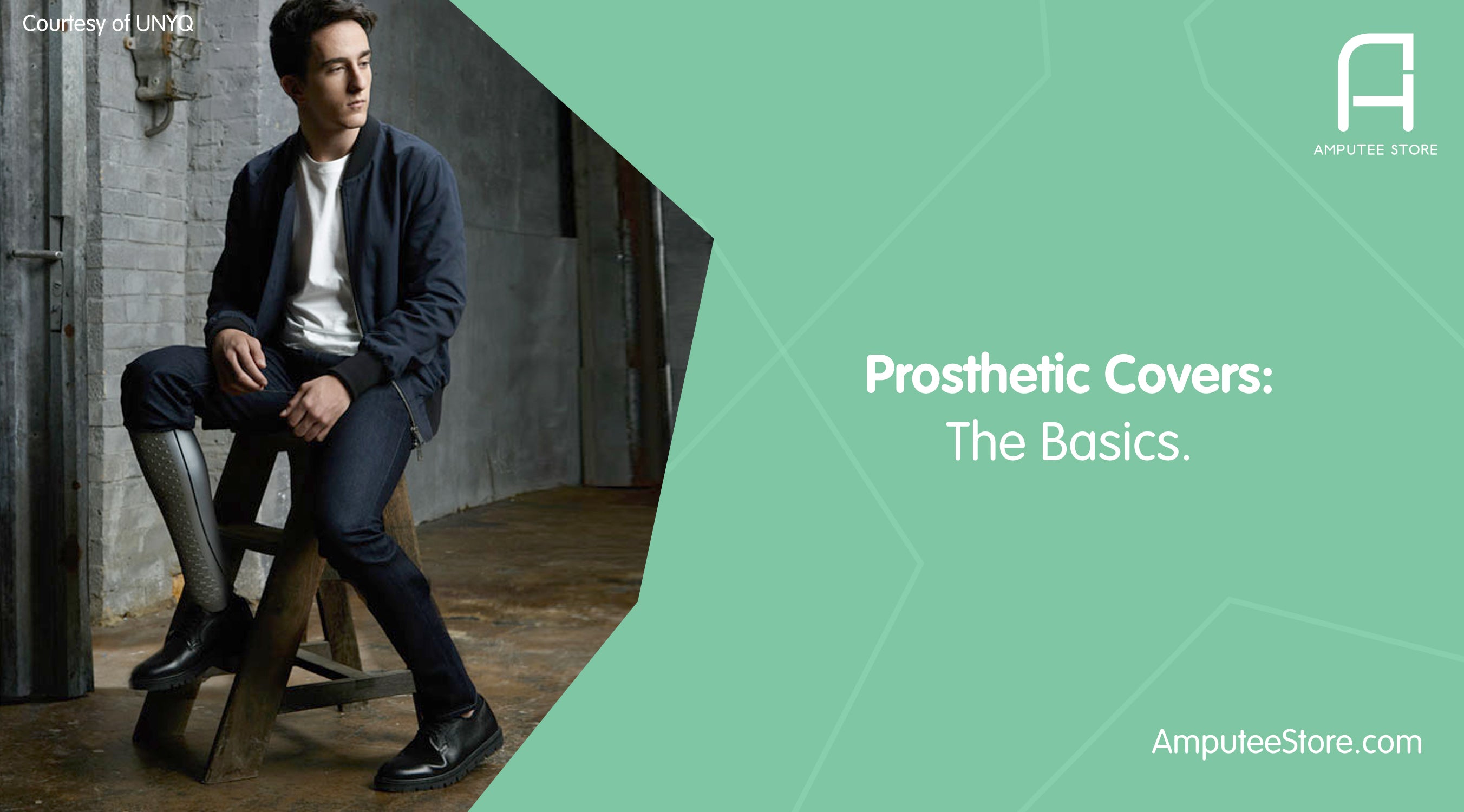 Prosthetic covers for amputees are available through multiple vendors such as Alleles Design Studio.
