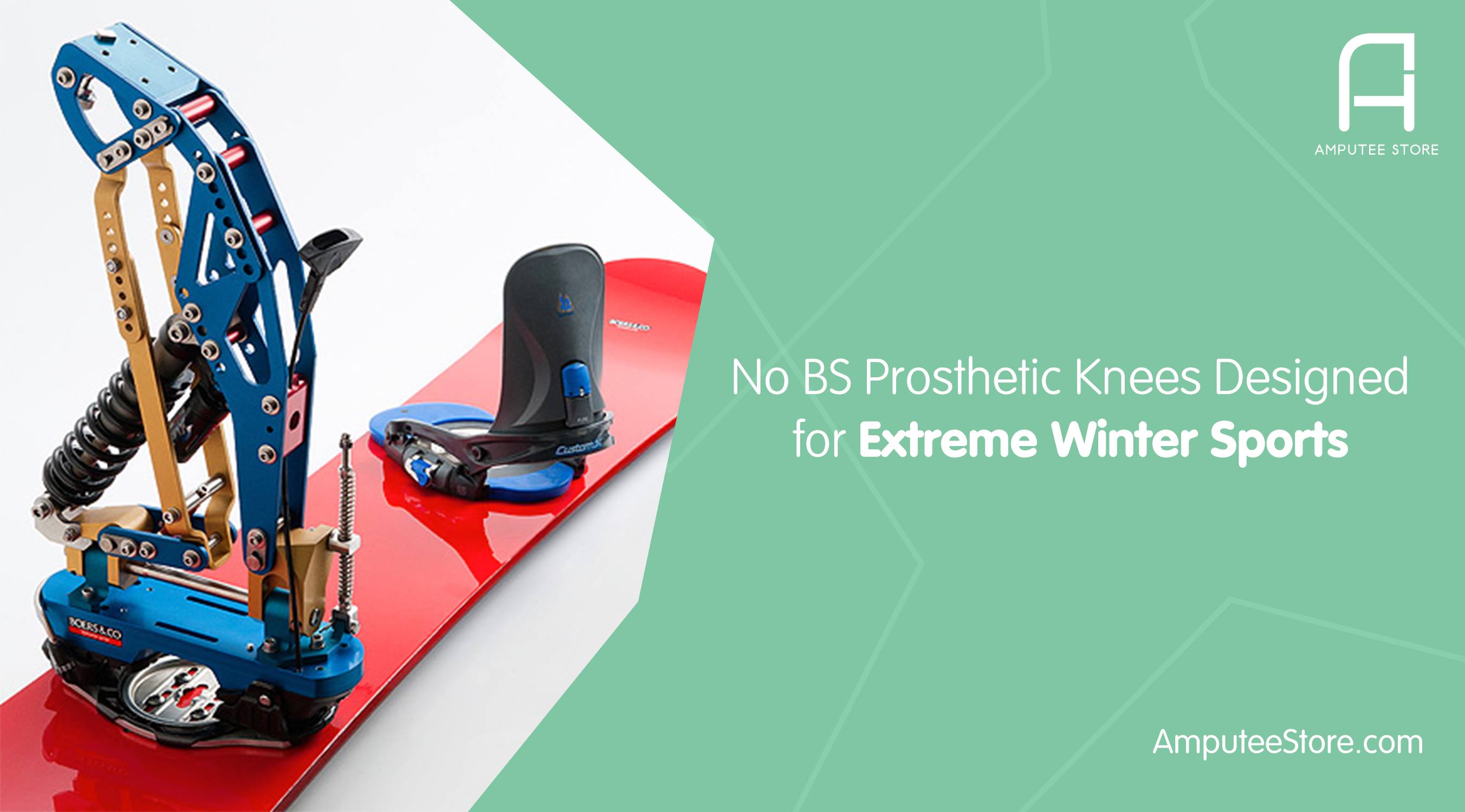 New prosthetic technologies allow amputees to participate in extreme winter sports.