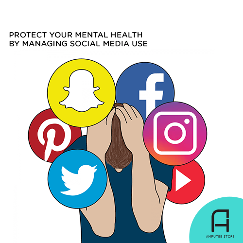 Manage your social media usage to protect your mental health.