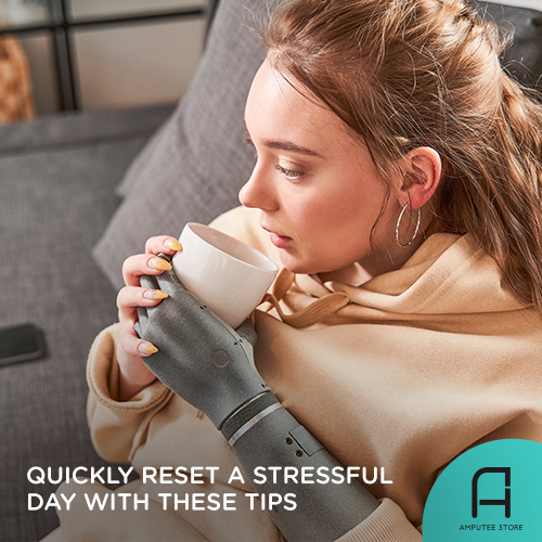 Manage your stress and quickly reset an overwhelming day with these tips.