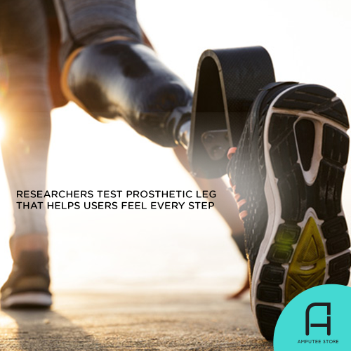 Prosthetic legs that offer sensory feedback improves movement.