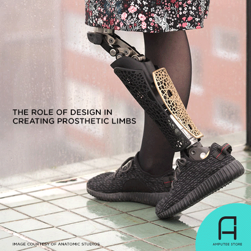 Expressive prosthetic limbs can benefit the user's self-confidence.