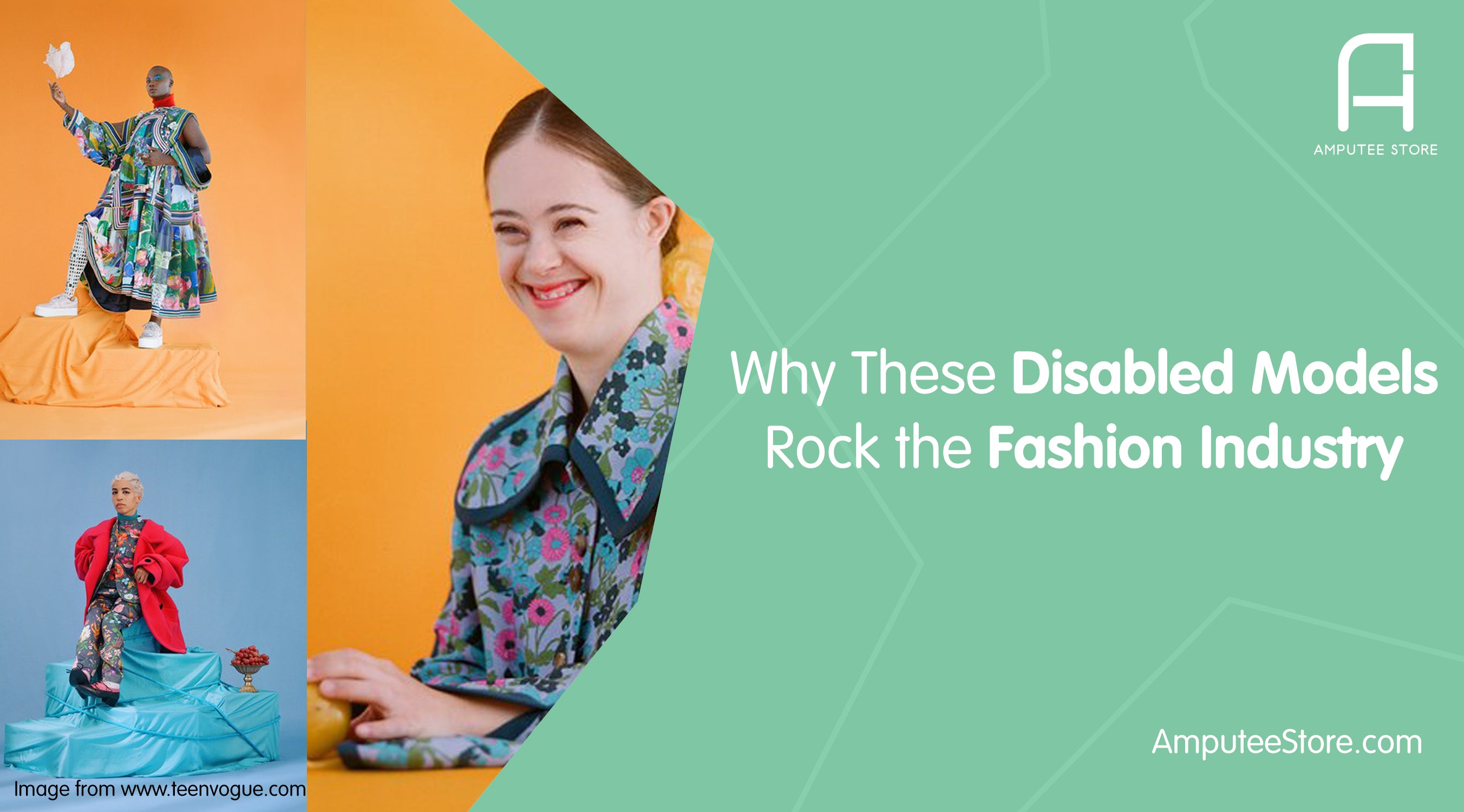 Disabled models help change perception in the fashion world.