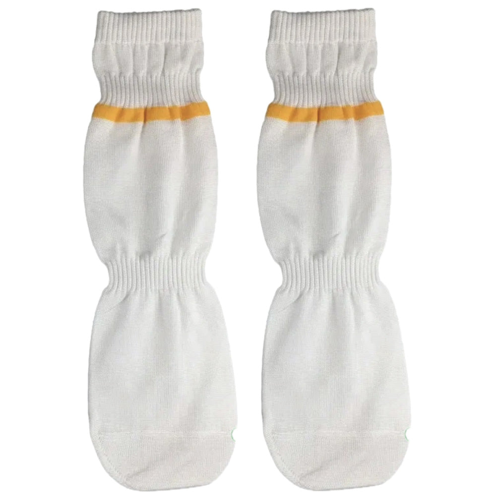 Prosthetic foot sock to prevent squeaking for carbon amputee feet.