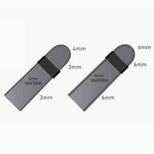 Alps Smart Seal-In liner thickness profile.  3mm and 6mm uniform thickness.