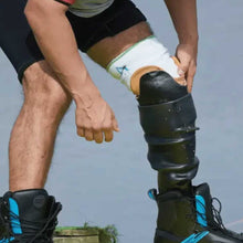 Load image into Gallery viewer, Amputee roller blading displaying his Alps Prosthetic Sock with coolmax.