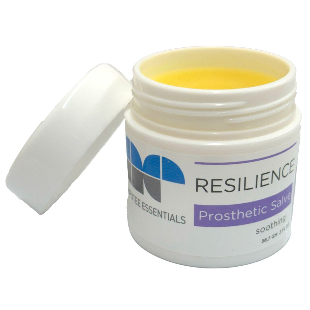 Prosthetic Salve is similar to ampubalm as a skin conditioner for more severe indications including Folliculitis, Cellulitis and Boils. 