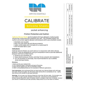 Calibrate Silicone Sheets Kit, Antimicrobial Fabric, 2 mm
