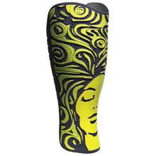 Load image into Gallery viewer, Side view of custom prosthetic cover of sunshine.