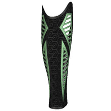 Load image into Gallery viewer, Techni style prosthetic cover in green and black.