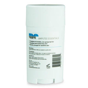 Ampu balm is to help alleviate skin issues caused by wearing a prosthesis.