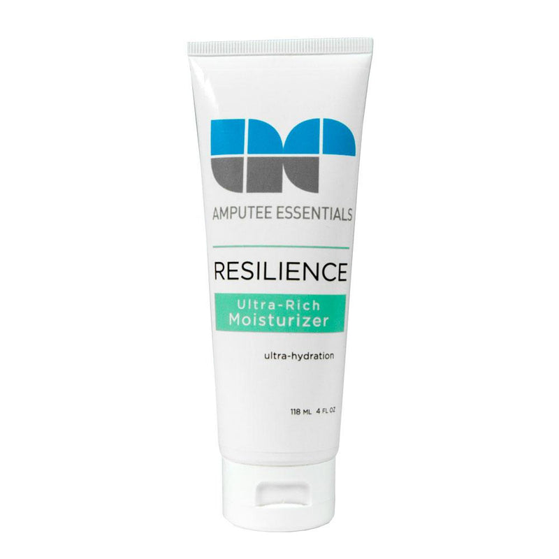 Amputee Essentials Resilience Ultra-Rich Prosthetic Moisturizer, Skin Repair, 4 oz (118 ml) Tube