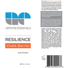 Load image into Gallery viewer, Amputee Essentials Resilience Chafing Barrier Cream is formulated with shea butter to protect your skin and prevent rubbing from prosthetic sockets.