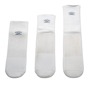 Comfort Angel gel stump sock has breathable CoolMax to keep you dryer and cooler in the summer.
